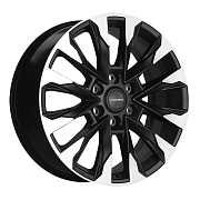 Диск 8x20 6x139.7 ET35 D95.1 Khomen Wheels KHW2010 Black-FP matt
