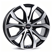 Диск 8.5x19 5x112 ET28 D66.5 ALUTEC W10 Racing Black Front Polished