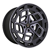 Диск 9.5x18 5x100 ET35 D57.1 Vissol F-909 black machine face