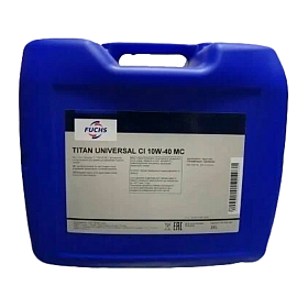 Fuchs TITAN UNIVERSAL CI MC 10W40 полусинтетическое 20л