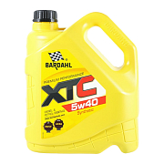 Bardahl Xtc 5W40 синтетическое 4л