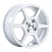 Диск 5.5x14 4x98 ET38 D58.6 СКАД Ягуар Алмаз белый