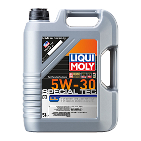 Liqui Moly Special Tec LL 5W30 SL A3/B4 Синтетическое 5л