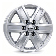 Диск 7x17 6x114.3 ET22 D66.1 Rial Transporter 6 Polar Silver
