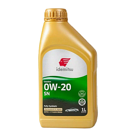 Idemitsu FULLY-SYNTHETIC 0W20 SN синтетическое 1л