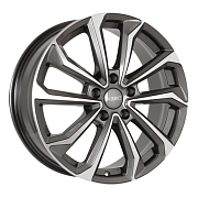 Диск 7x17 5x112 ET48 D57.1 Dezent TD Black Matt