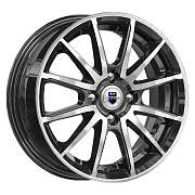 Диск 5.5x14 4x100 ET38 D67.1 K&K КС960 Almaz black