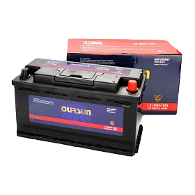Аккумулятор Oursun DIN 100 А/ч R+ обратная EN850A 190x351x174 Стандартные