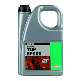 Motorex TOP SPEED 4T 15W50 SN/SM/SL синтетическое 4л