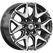 Диск Литой 7.5x18 PCD 6x139.7 ET41 D67.1 K&K КС1176 Алмаз черный