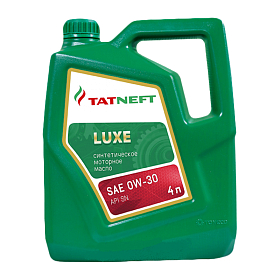 Tatneft LUXE 0W30 SM/SN синтетическое 4л