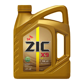 Zic X9 LS Diesel 5W40 синтетическое 4л