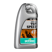 Motorex TOP SPEED 4T 5W40 синтетическое 1л