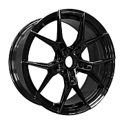 Диск Литой 7.5x17 PCD 5x114.3 ET38 D73.1 Hengde 5063 Gloss Black