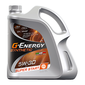 G-Energy Synthetic Super Star 5W30 синтетическое 4л