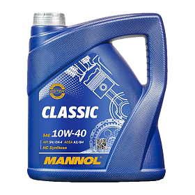 Mannol Classic 10W40 Полусинтетическое 4л