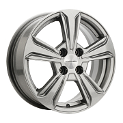 Диск 6x15 4x100 ET45 D54.1 Khomen Wheels U-Spoke 502 G-Silver