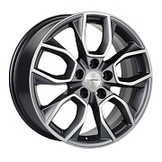 Диск 7x17 5x114.3 ET47 D67.1 Khomen Wheels U-Spoke 713 Gray-FP