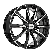 Диск 7x17 5x105 ET38 D56.6 X-trike X-120M BK/FP