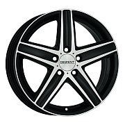 Диск 8x17 5x112 ET40 D66.6 Dezent TG dark BFP