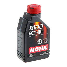 Motul 8100 ECO-LITE 5W30 SN/GF-5 синтетическое 1л