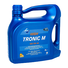 Aral High Tronic M 5W40 CF/SN A3/B3/B4 синтетическое 4л