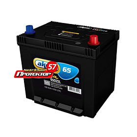Аккумулятор AKOM Asia 65 А/ч R+ обратная EN520A 232x173x225 Стандартные