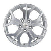 Диск 7x17 5x114.3 ET50 D67.1 Khomen Wheels Y-Spoke 715 F-Silver