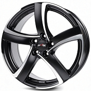 Диск 7x16 5x108 ET48 D70.1 ALUTEC Shark Black Pol