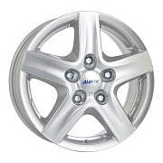 Диск 6.5x16 5x114.3 ET48 D66.1 ALUTEC GripT Polar Silver