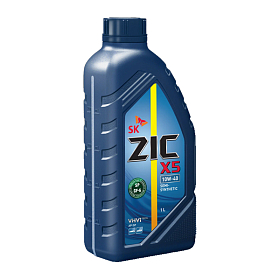 ZIC X5 10W40 SP полусинтетическое 1л