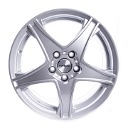Диск 7x17 5x110 ET38 D65 TG Racing L012 silver