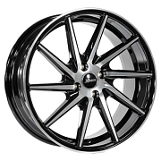 Диск 7.5x17 4x100 ET35 D60.1 X-Race H-03(R) bkf