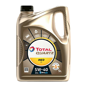 TOTAL QUARTZ INEO 5W40 CF/SN C3 синтетическое 5л