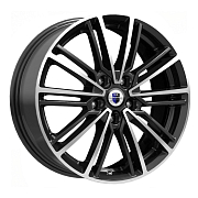 Диск 7x17 4x100 ET37 D67.1 K&K КС903 Алмаз черный