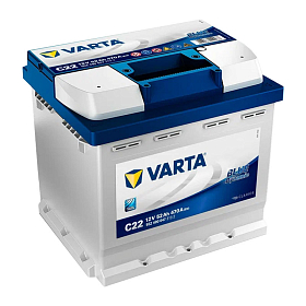 Аккумулятор Varta Blue Dynamic 52 А/ч R+ Обратная полярность EN470A 207x175x190 Стандартные