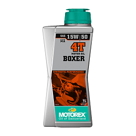 Motorex BOXER 4T 15W50 синтетическое 4л