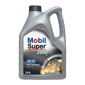 Mobil Super 2000 X1 5W30 полусинтетическое 4л
