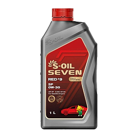 S-Oil SEVEN RED #9 SP 0W30 синтетическое 1л