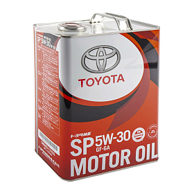 Toyota 5W30 SP GF-6A синтетическое 4л