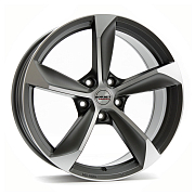 Диск 8.5x19 5x112 ET30 D72.5 BORBET S Graphite polished matt