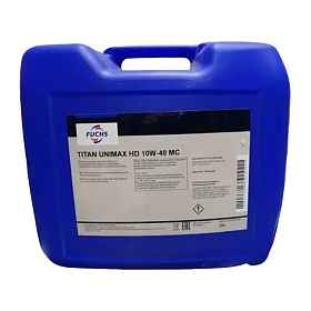 Fuchs TITAN UNIMAX HD MC 10W40 CJ-4/SN E9/E7/E6 синтетическое 20л