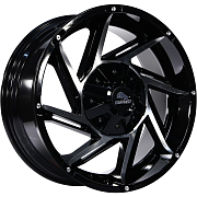 Диск 10x20 8x180 ET18 D124.2 Buffalo BW-796 matte-black