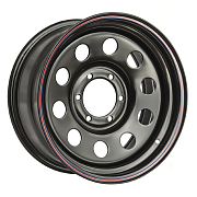 Диск Штампованный 8x17 PCD 6x114.3 ET0 D66 Off-Road-Wheels Штамп NISSAN Navara Черный