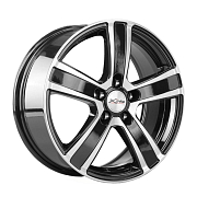 Диск 7x16 5x100 ET45 D67.1 X-trike X-108 BK/FP