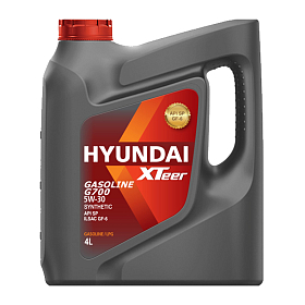 Hyundai Xteer Gasoline G700 5W30 синтетическое 4л