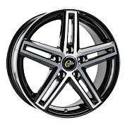 Диск 6.5x16 5x114.3 ET43 D67.1 CrossStreet CR-24 BKF