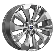 Диск 7x17 5x108 ET40 D65 K&K КС936 Platinum