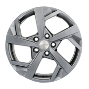 Диск 7x17 5x112 ET49 D57.1 Khomen Wheels Y-Spoke 712 G-Silver