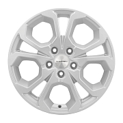 Диск 6.5x17 5x114.3 ET50 D67.1 Khomen Wheels V-Spoke 711 F-Silver
